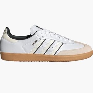 Adidas Samba OG White and Black Sneakers